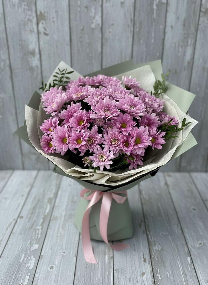 Букет цветов из: Хризантемы в Столбище