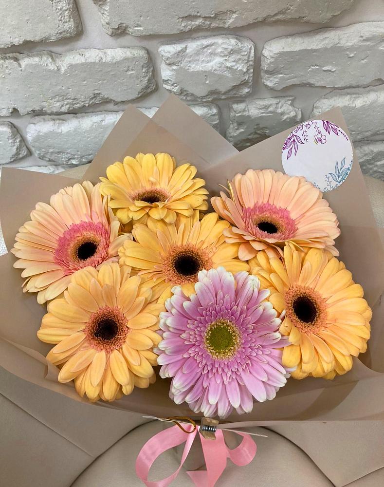 Букет цветов из: Герберы в Столбище