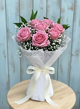 Букет цветов из:  Розы в Столбище