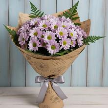 Букет цветов из:  Хризантемы в Столбище