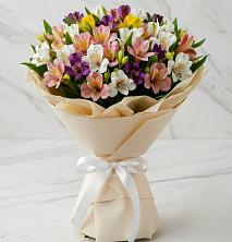 Букет цветов из:  Альстромерии в Столбище