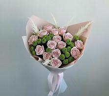 Букет цветов из:  Розы и Хризантемы в Столбище