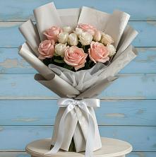 Букет цветов из:  Розы в Столбище