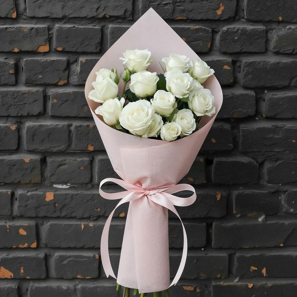 Букет цветов из: Розы в Столбище