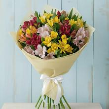 Букет цветов из:  Альстромерии в Столбище
