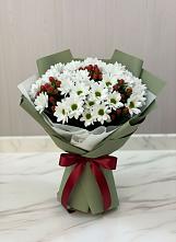 Букет цветов из:  Хризантемы в Столбище