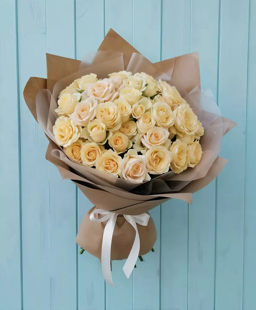 Букет Кремовое облако в Столбище