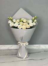 Букет цветов из:  Розы и Лизиантусы в Столбище